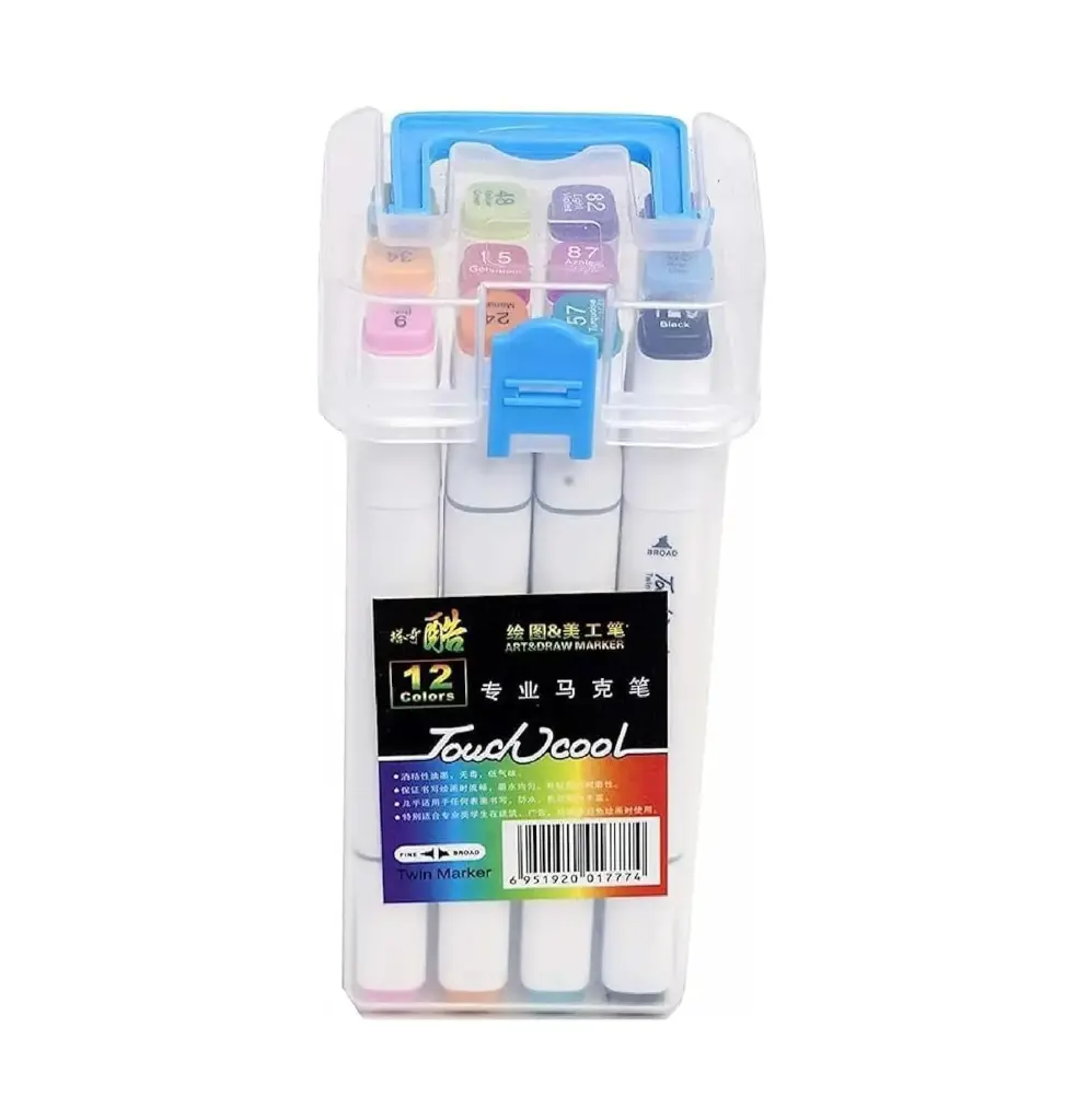 Touch Cool Marker (12 Pcs)