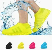 Waterproof Silicone Rain Shoe Cover - Medium