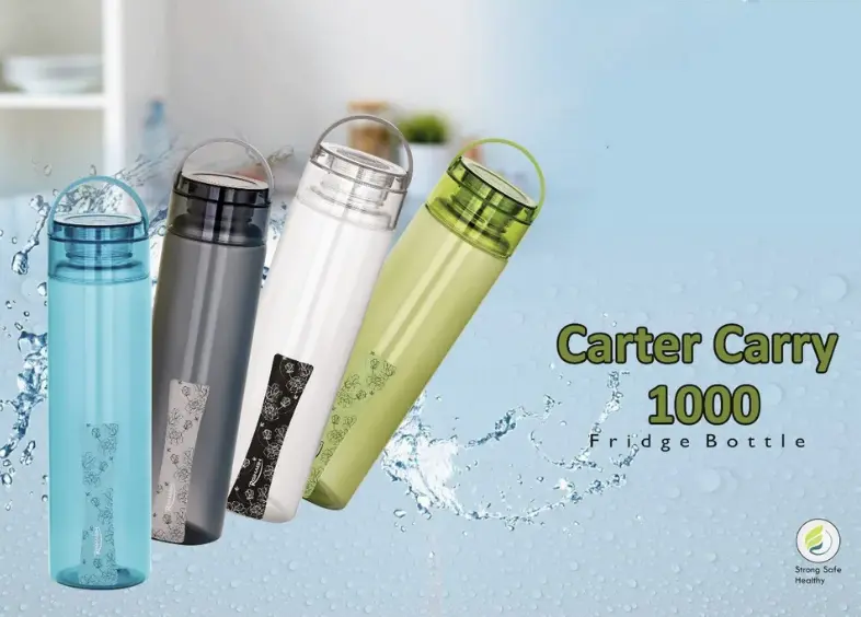 RISHABH Fridge Water Bottle 1Lt (Carter Carry)