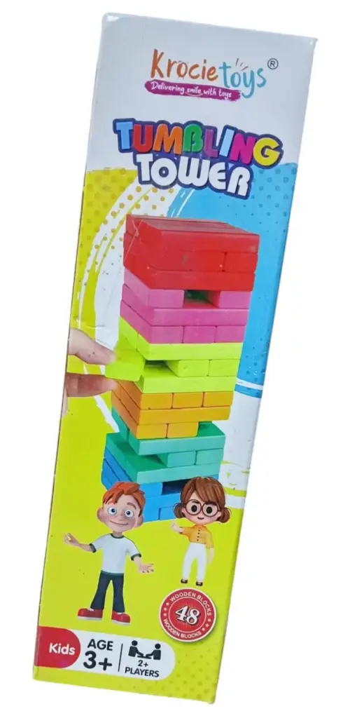 Tumbling Tower (45 Wooden Blocks)