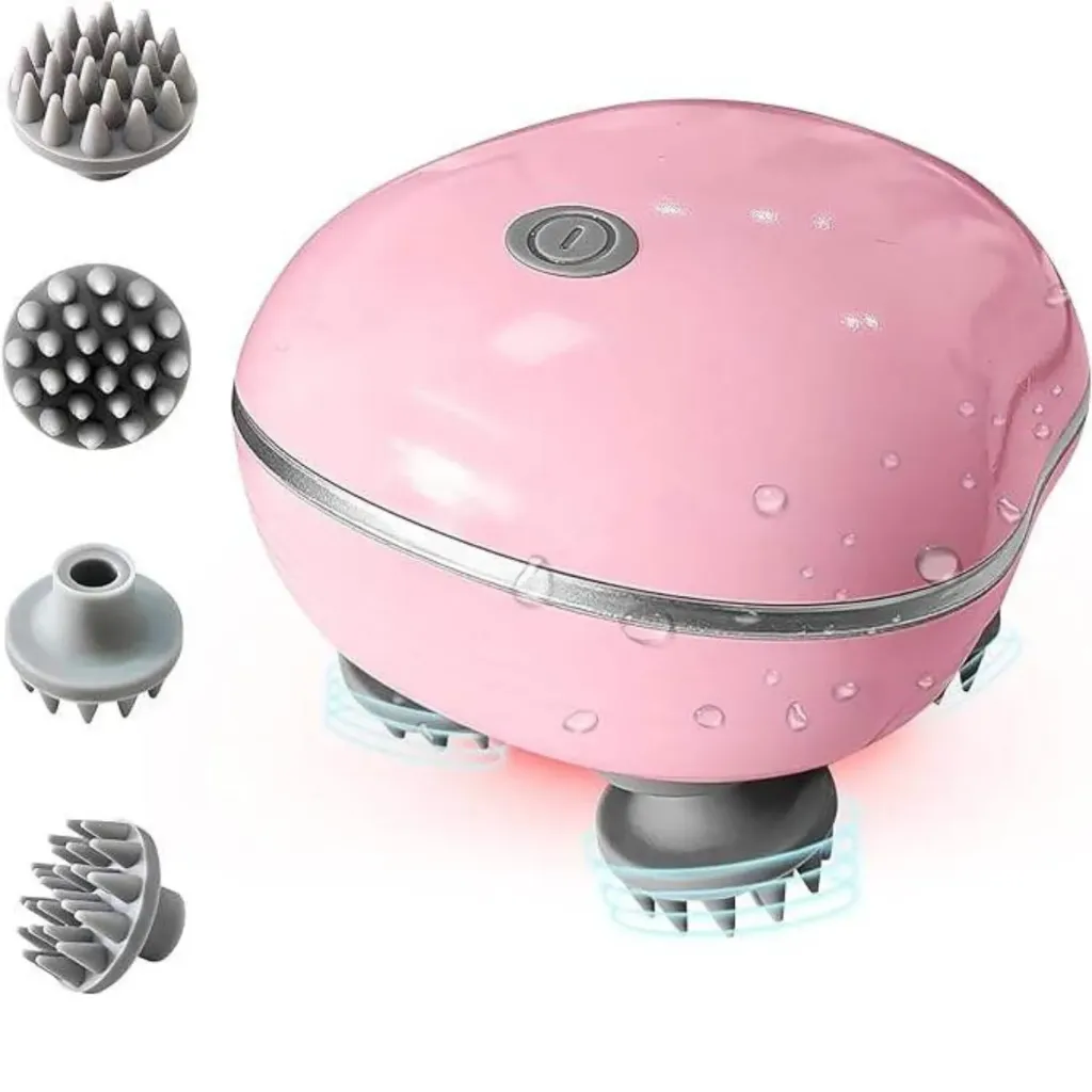 [KBS-886] Electric Scalp Massager | Rechargeable Head Massage Device for Relaxation & Stress Relief
