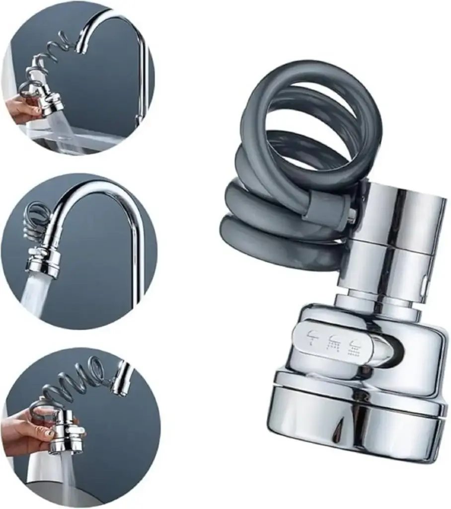 Water Faucet with 3 Modes