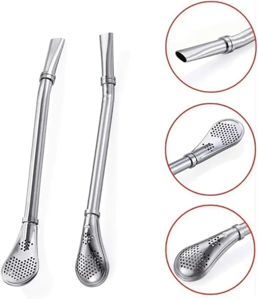 [KBS-890] 2 IN 1 Straw Filter Spoon