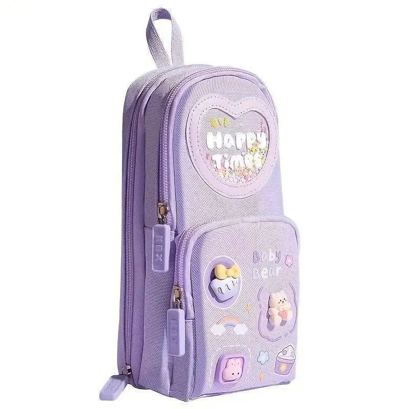 Schoolbag Shaped Pencil Pouch