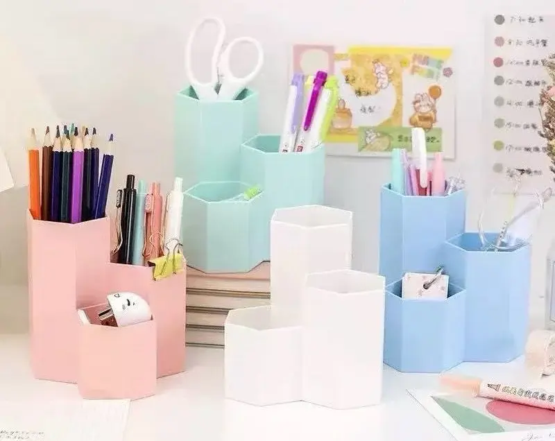 Hexagonal Pen Holder 