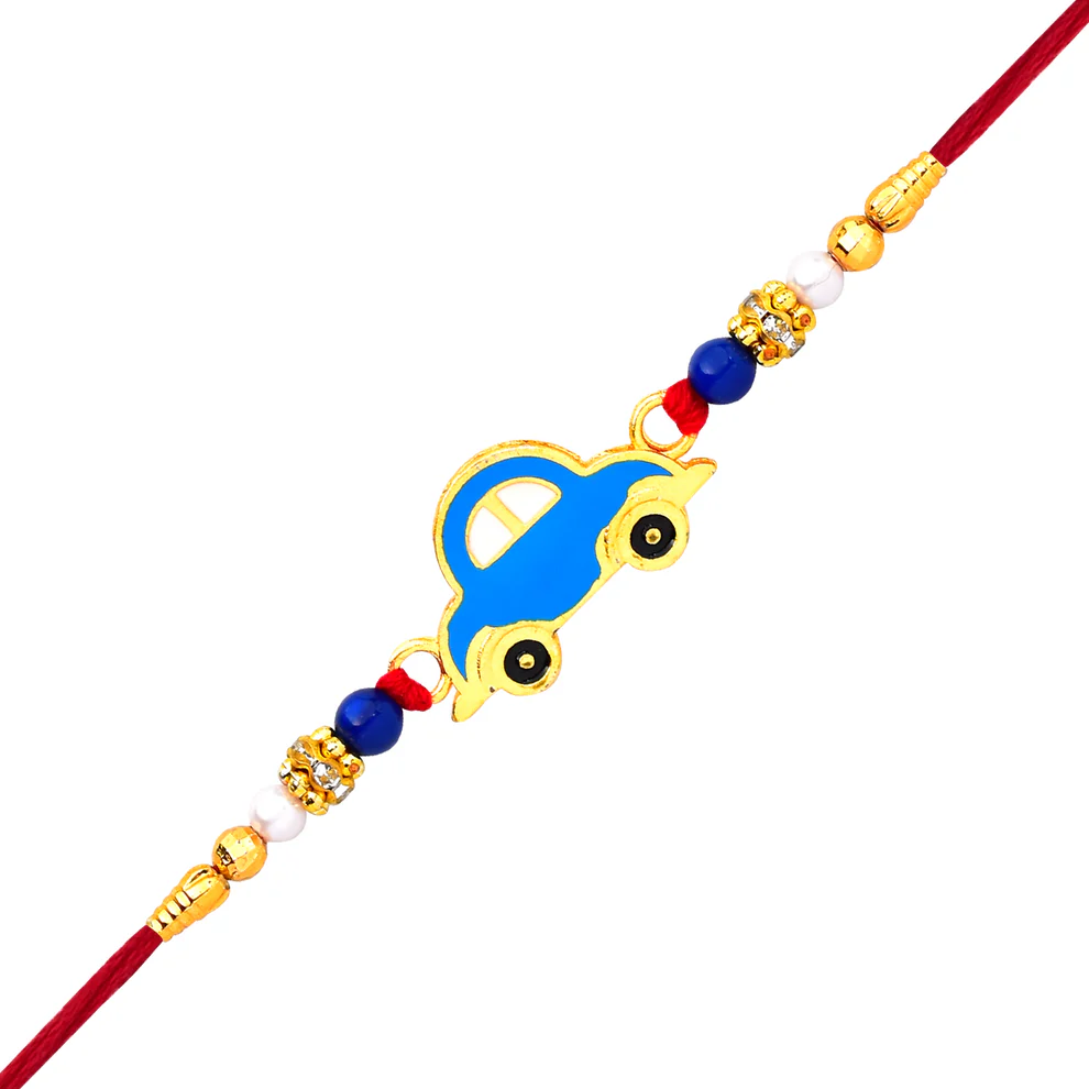 [KBS-1047] Blue Car Rakhi