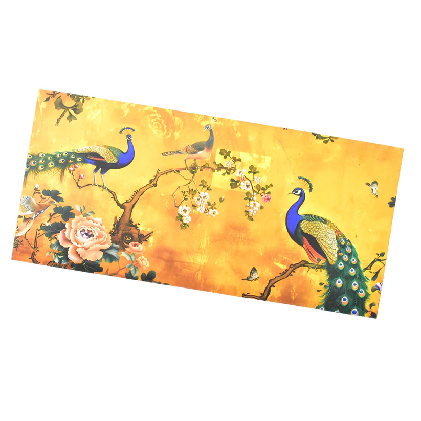 [KBS-1074] Shagun Money Gift Envelopes (Peacock Design)