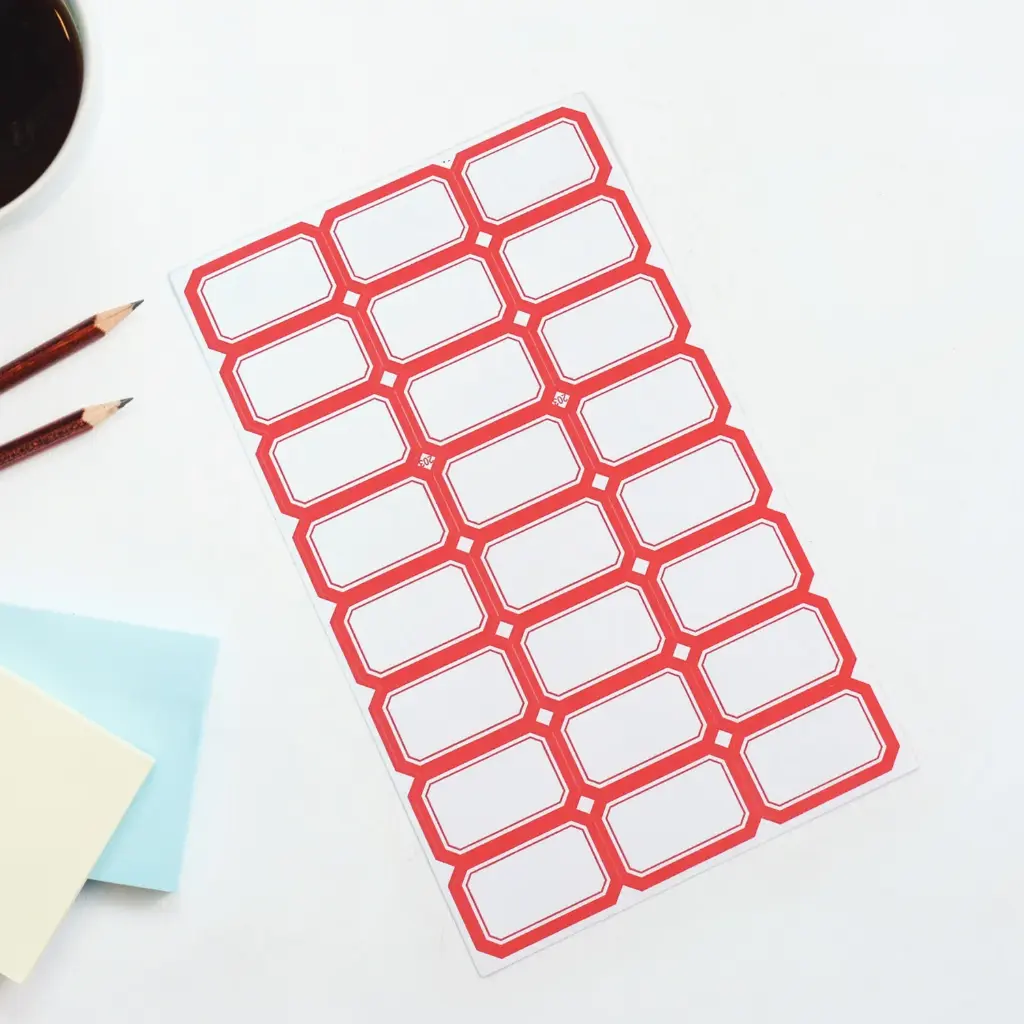 Sticker Label Sheets (1 Sheet)