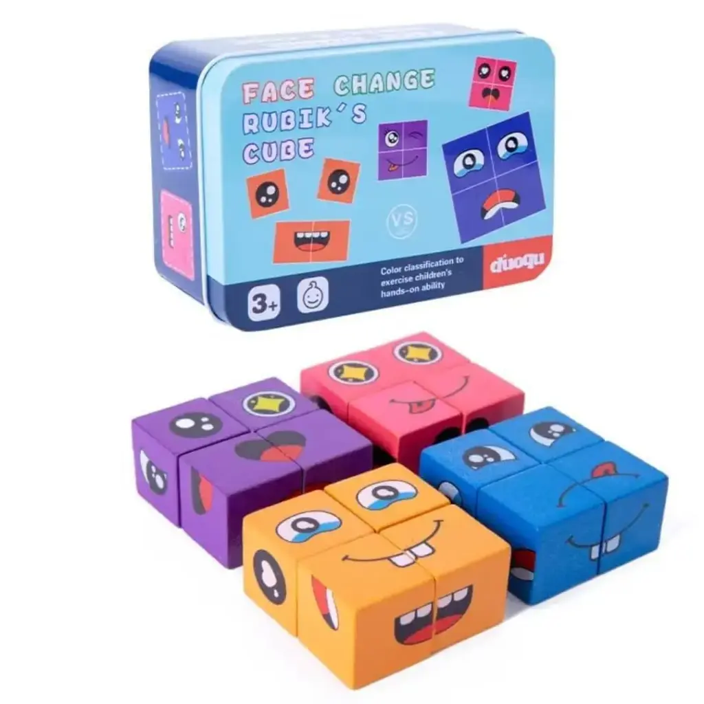 [KBS-1106] Face Change Rubik Cube Game 