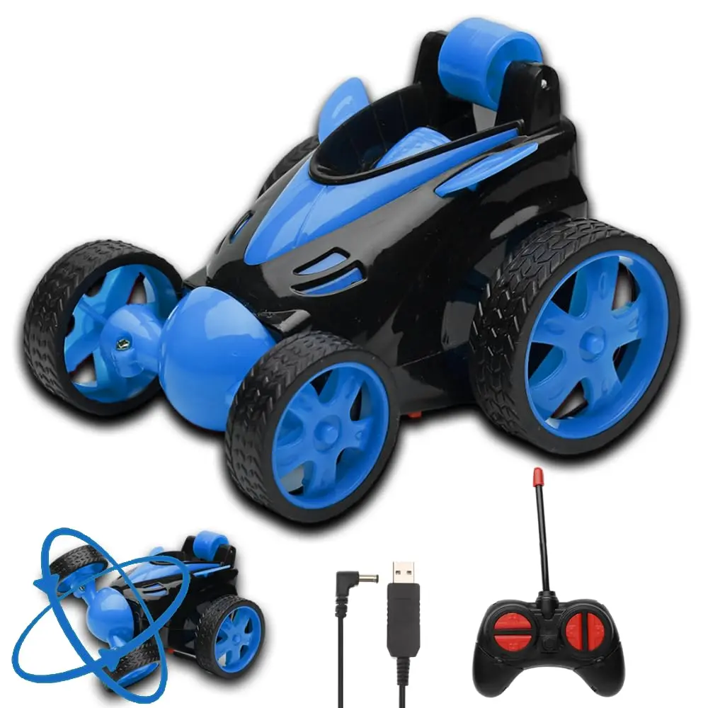 360° Rotating Stunt Car Toy with Remote