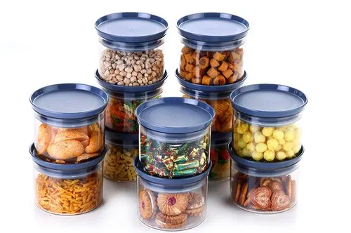 Plastic Airtight Storage Containers (500ml)  