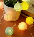 Cotton Ball Led Lights (10 LED)