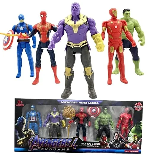 Avengers Marvel Toy Set (5 characters)