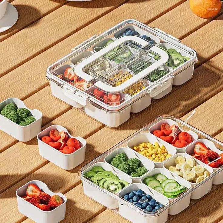Food Serving Tray (8 compartment) 