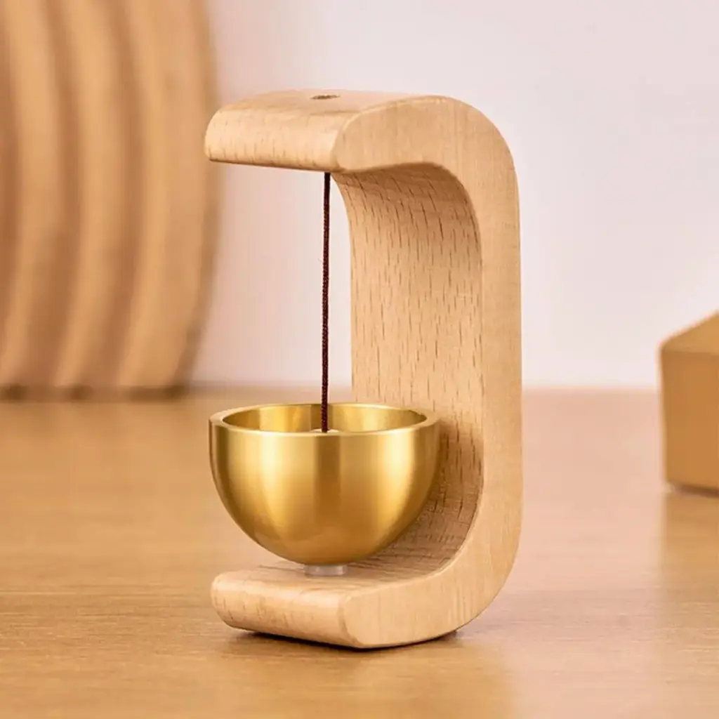 [KBS-1151] Wooden Door Bell Chime with Brass Sound