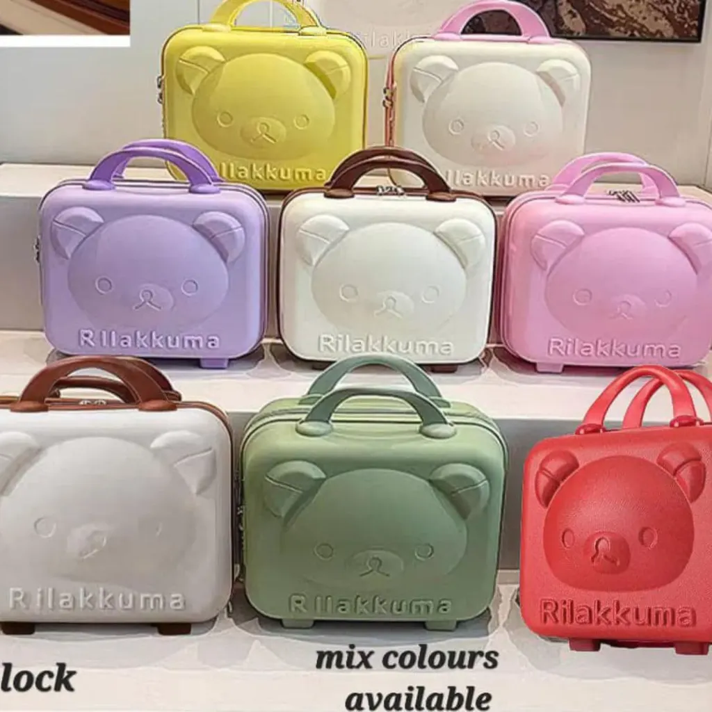 [KBS-1163] Mini Hard-Shell Suitcase Trolley Bag (No 656)