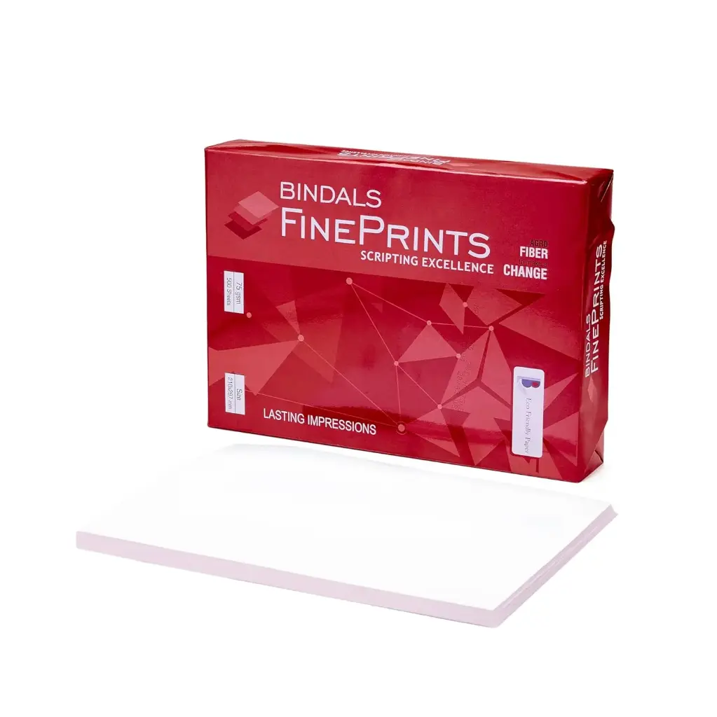 Bindal A4 White Paper 75 GSM - 500 Sheets