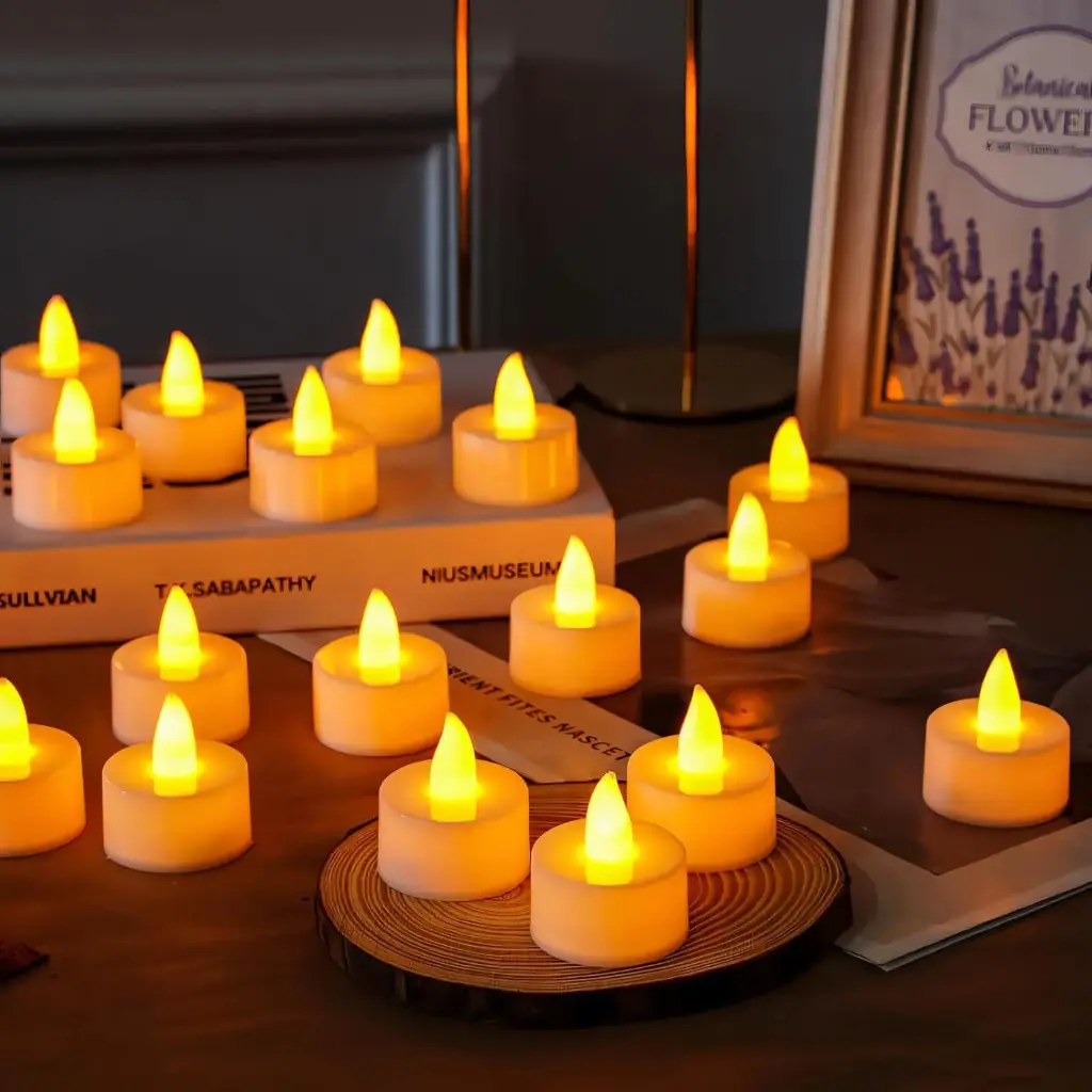 [KBS-1178] LED Tea Light Candle (Big Size)