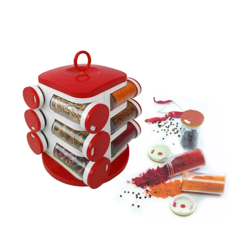 [KBS-1179] Slings Multipurpose Revolving Spice Rack (12 Piece)