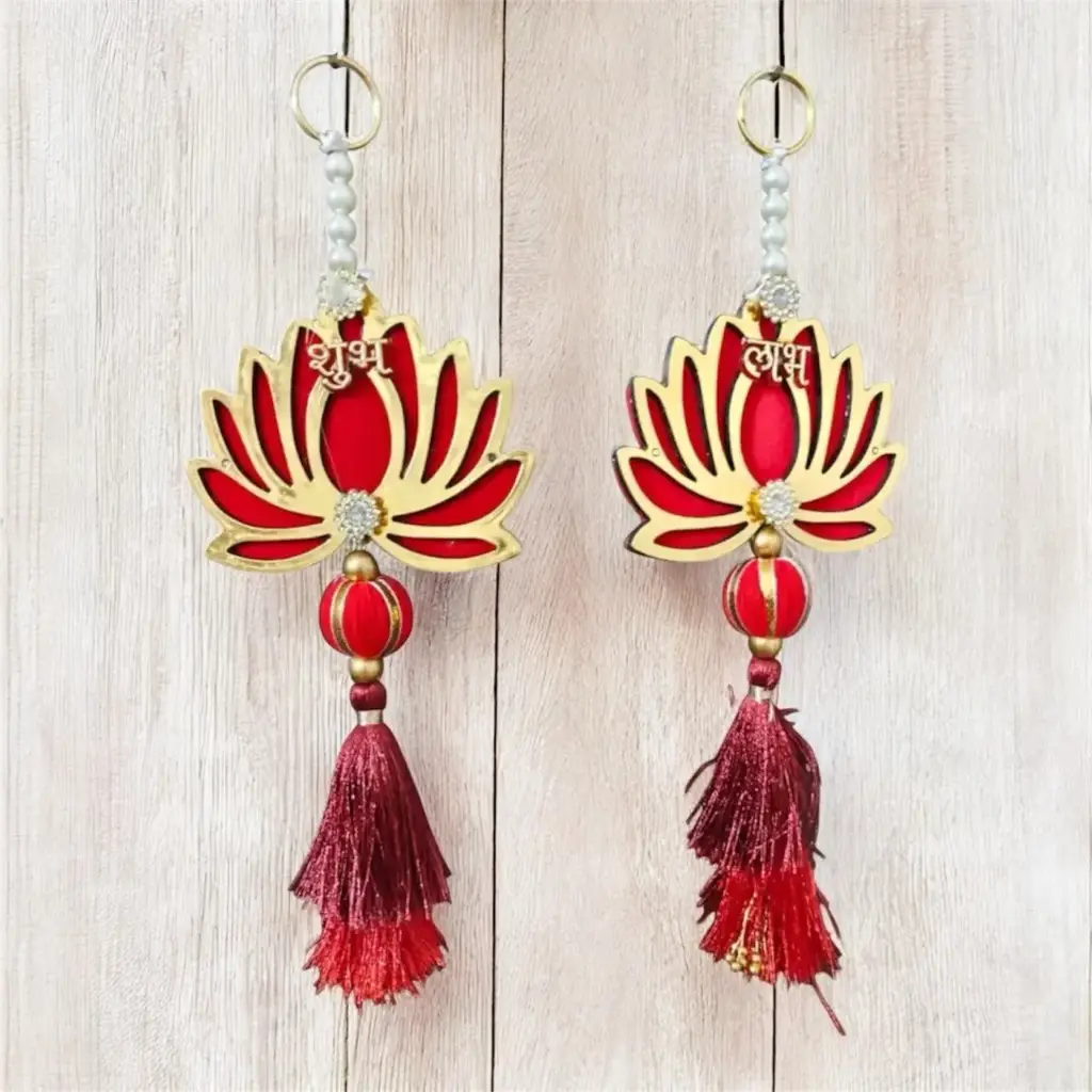 Lotus Decorative Hanging (1 Pair)