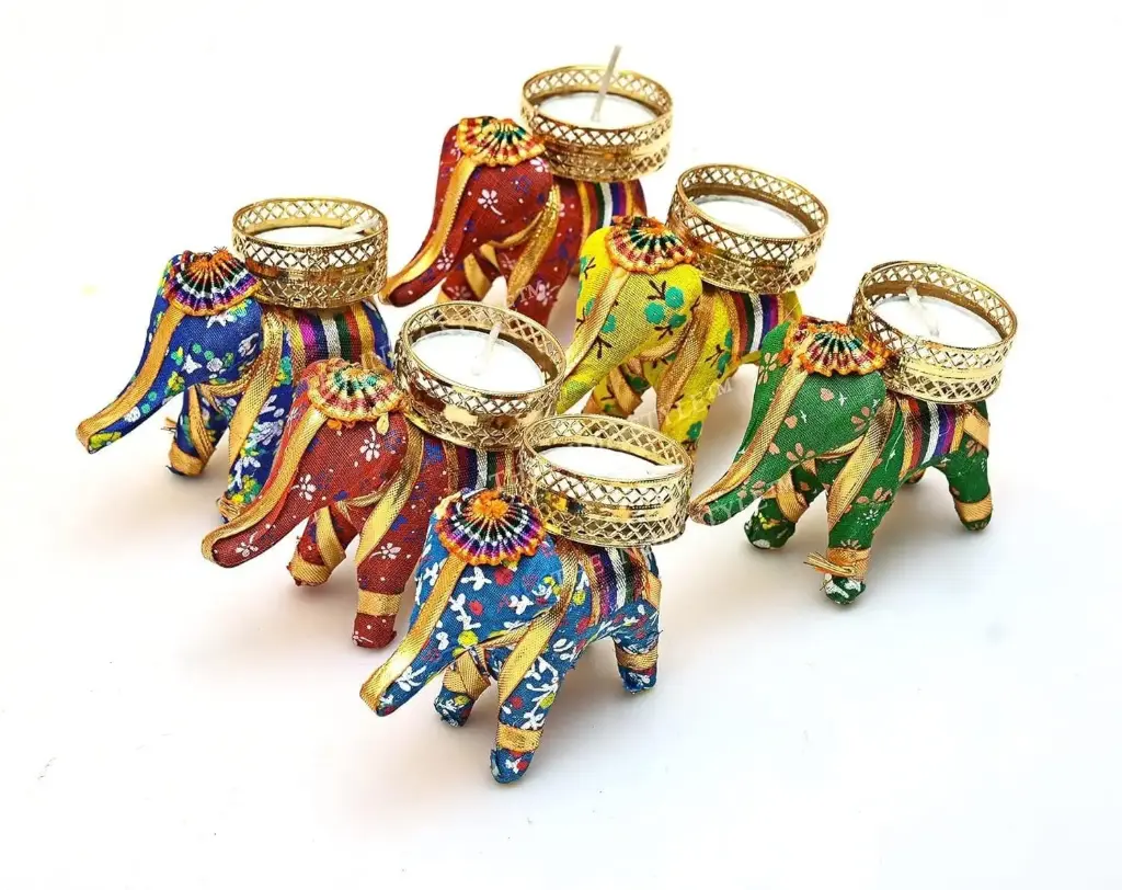 [KBS-1195] Elephant Tealight Candle Holder (1 Pcs)