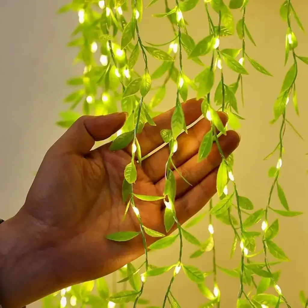 Leaf Curtain LED String Light