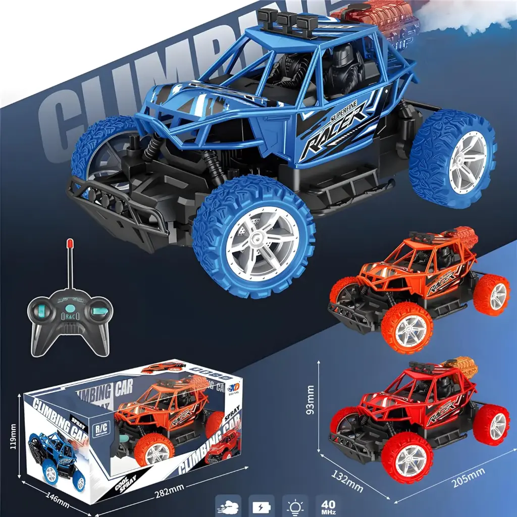 Rock Climbing Car with Spray