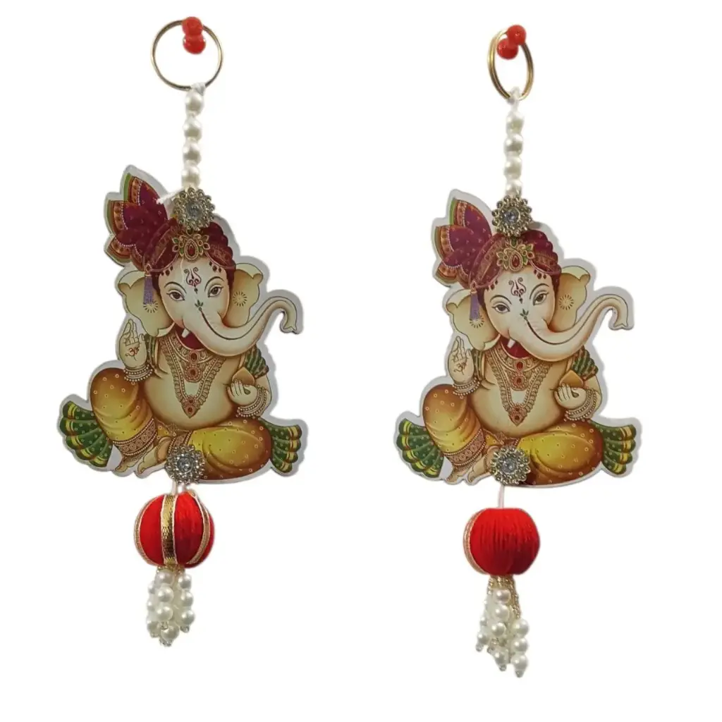 Ganesha Decorative Hanging (1 Pair)