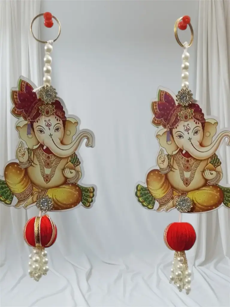 [KBS-1190] Ganesha Decorative Hanging (1 Pair)