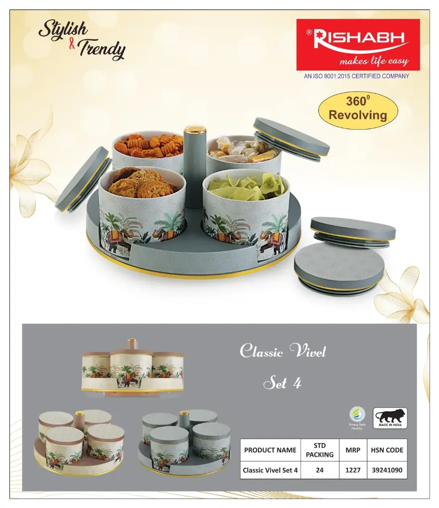 Rishabh Classic Vivel Set 4