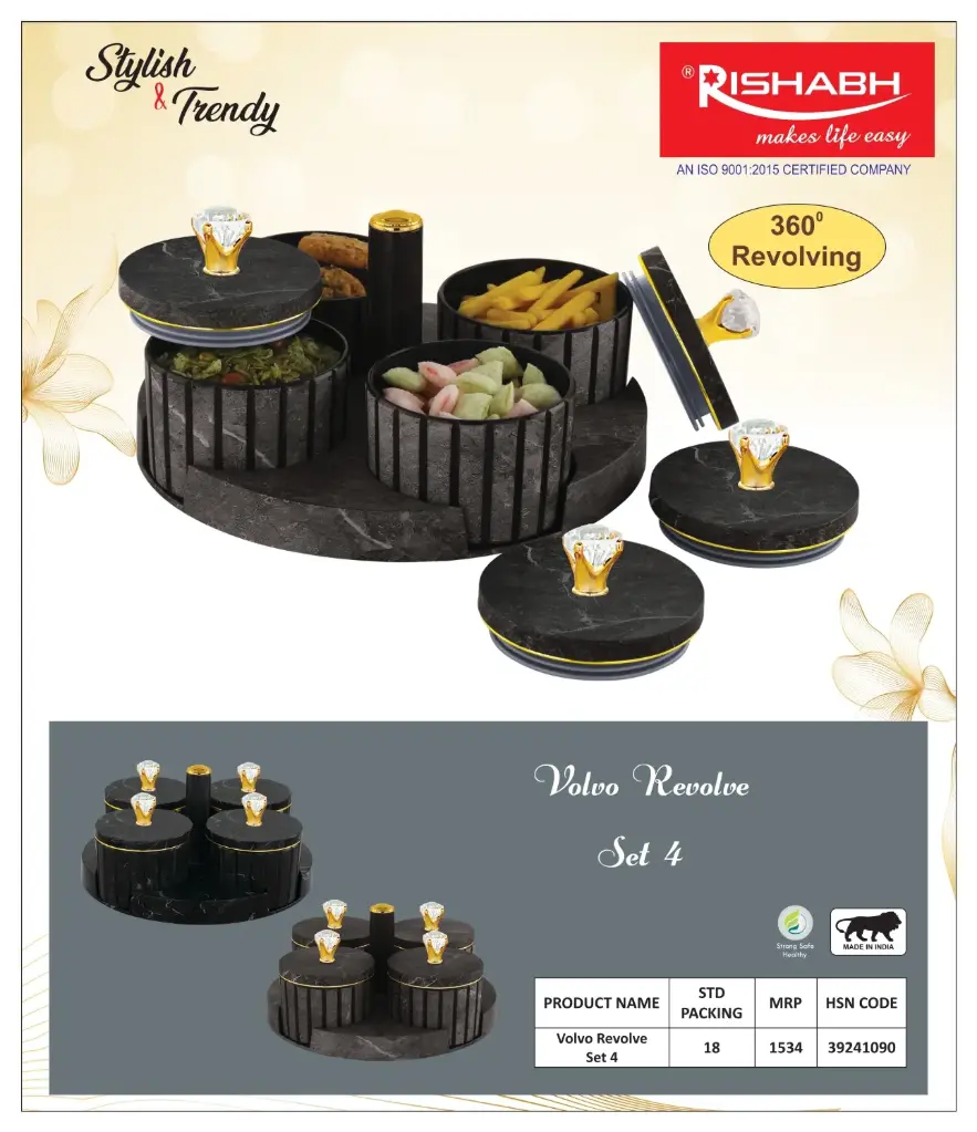 Rishabh Volvo Revolve Set 4