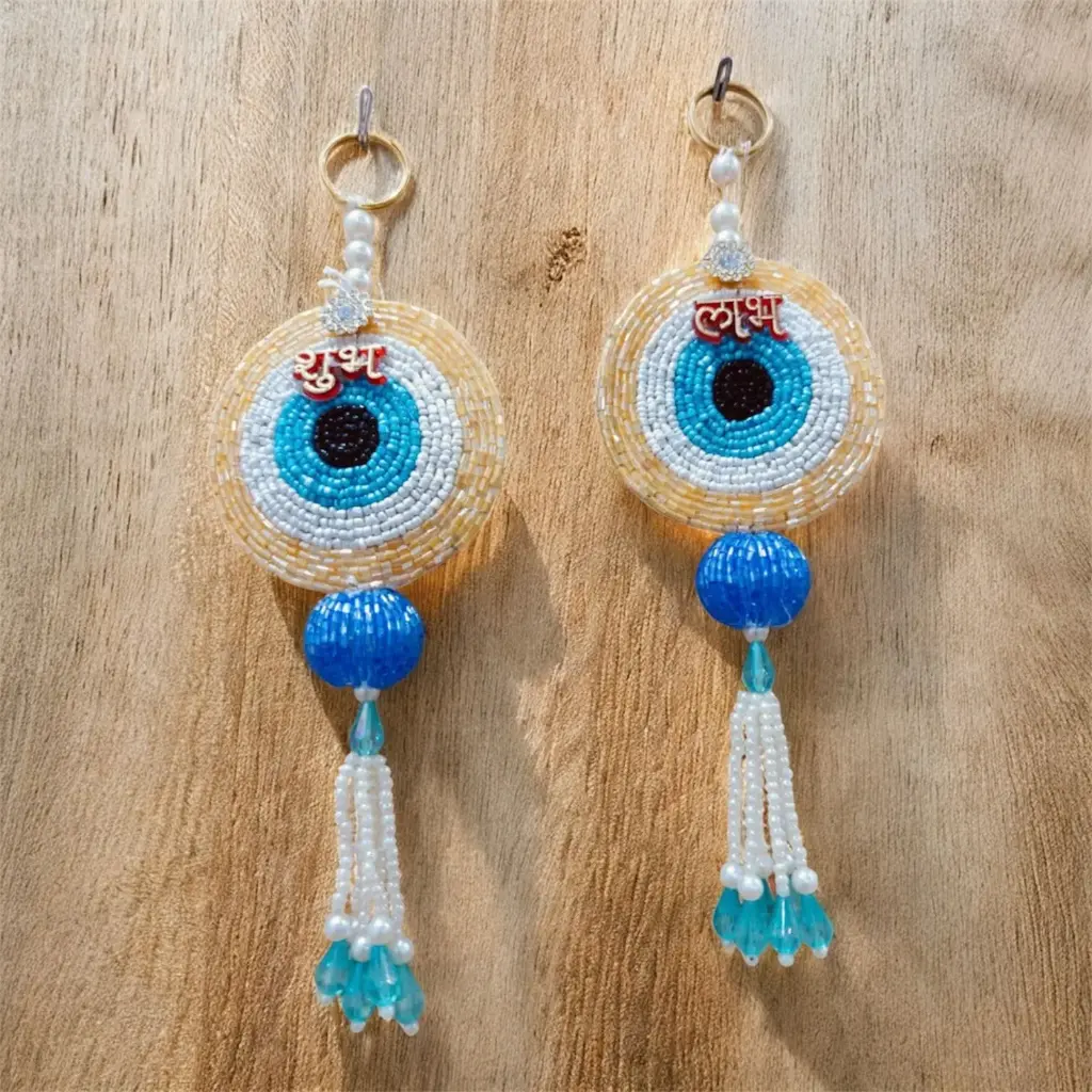 Evil Shubh Labh Decorative Hanging (1 Pair)