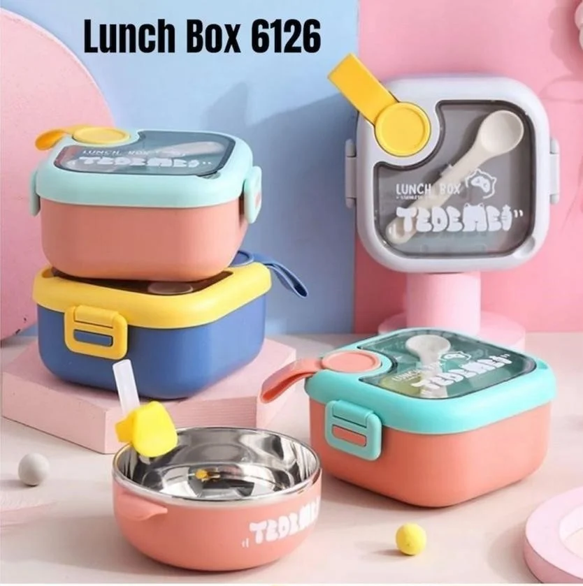 [KBS-1324] Stainless Steel Lunch Box - 750ml (6126)