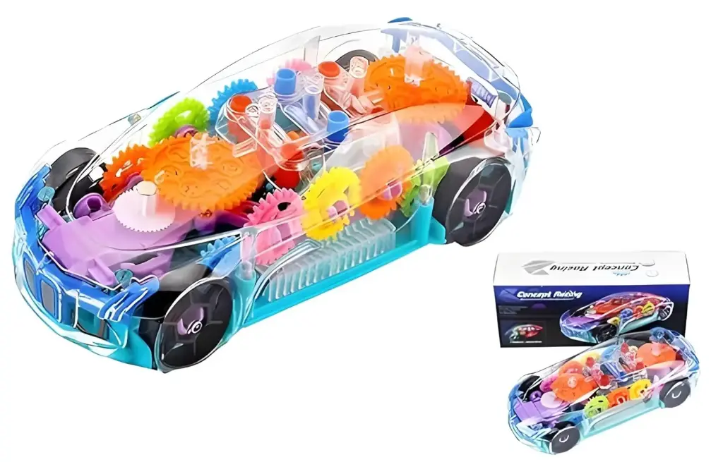 Concept Transparent Racing Car