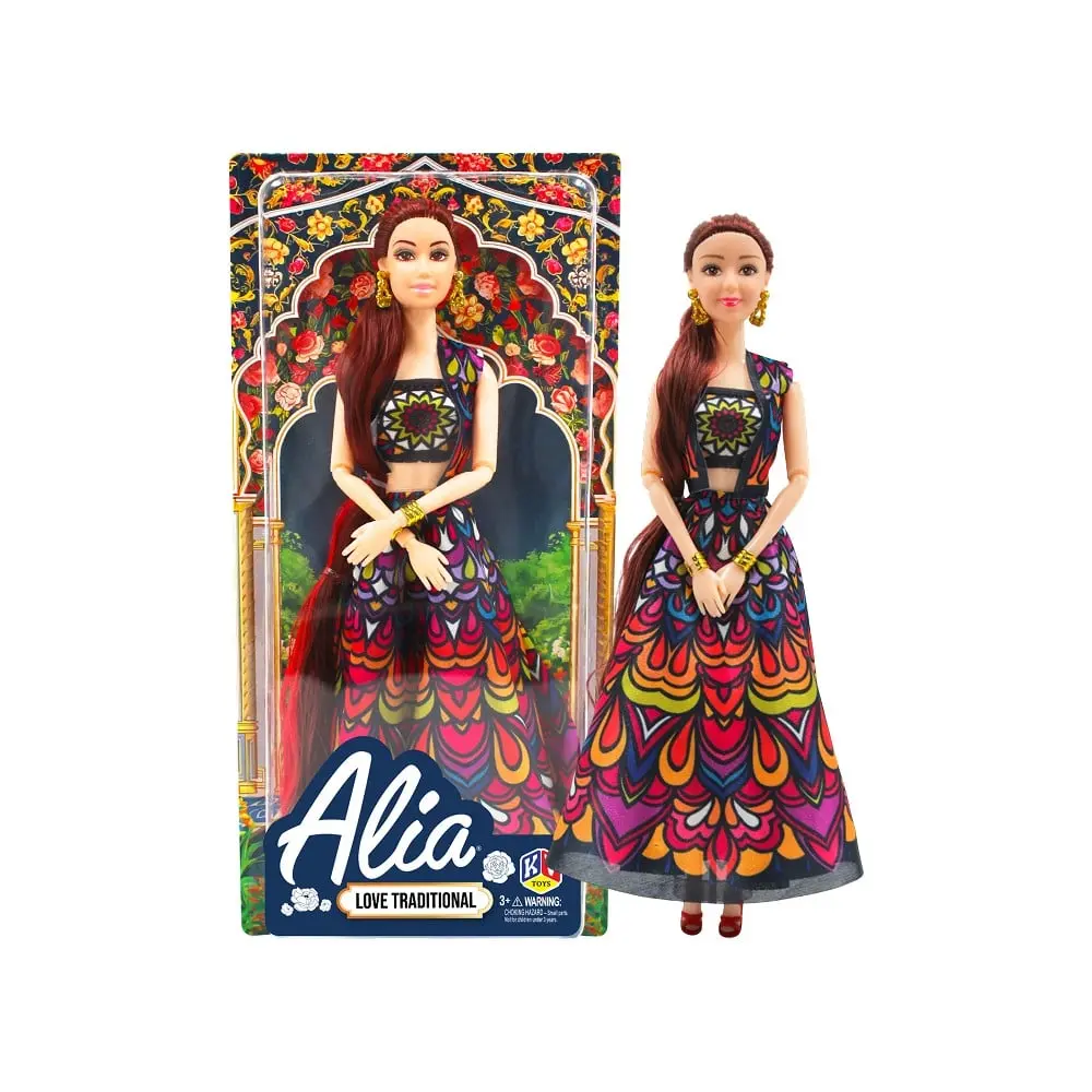 [KBS-1342] Alia Traditional Saree Doll (NO 4088)