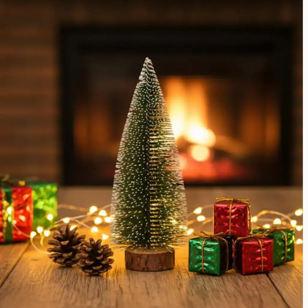 Snow Pine Christmas Tree 20CM