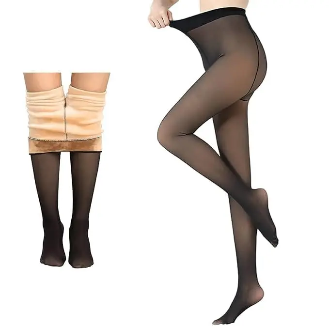 Dual Tone Warm Leggings