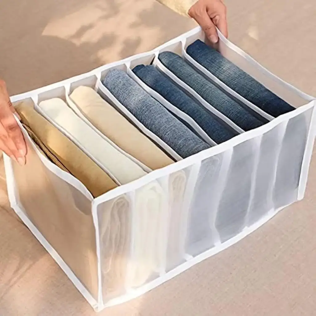 [KBS-1388] 7 Grid Cloth Organizer (Heavy)