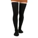 Woolen Thigh High Socks (Black color)