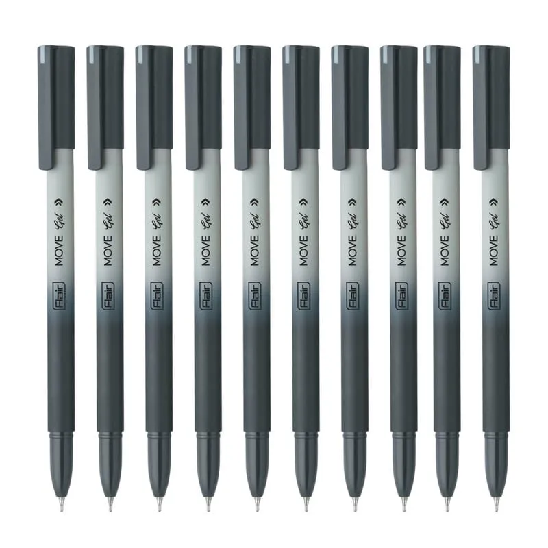 FLAIR Move Gel Pen (Black)