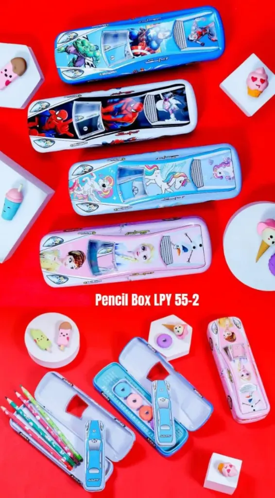 [KBS-1406] Pencil Box (Metal - Car Shape - LPY 55-18)
