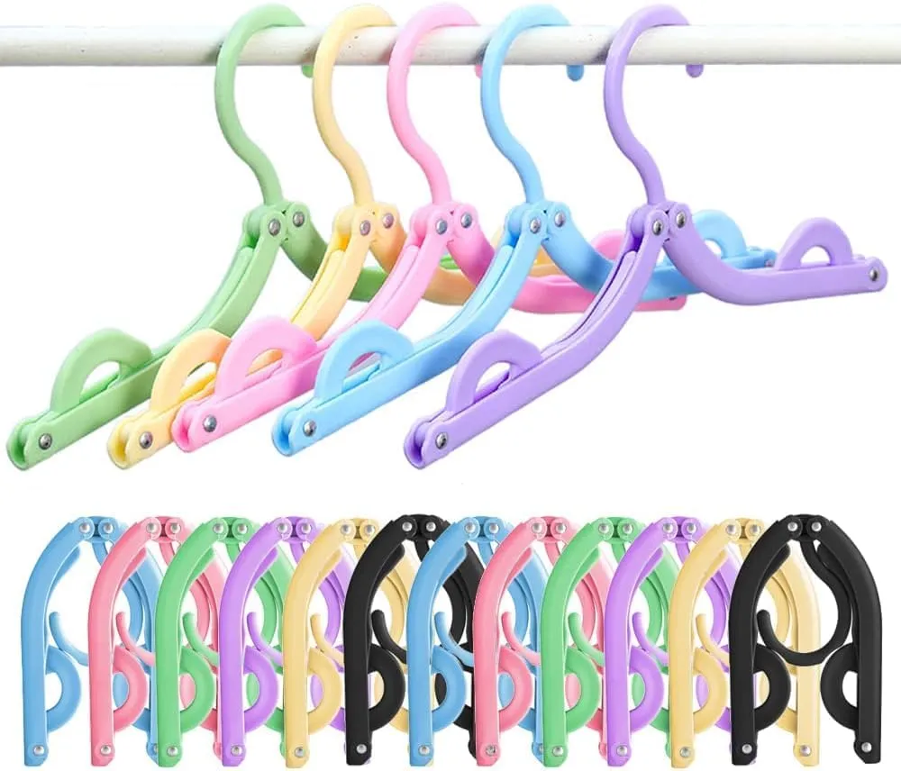 [KBS-1476] Foldable Clothes Hanger (6 Pcs)