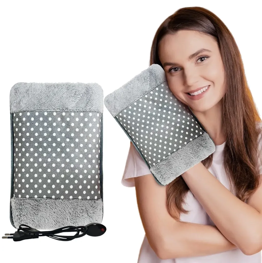 [KBS-1477] Electric Heating Pad (Velvet) - Hot Water Bag