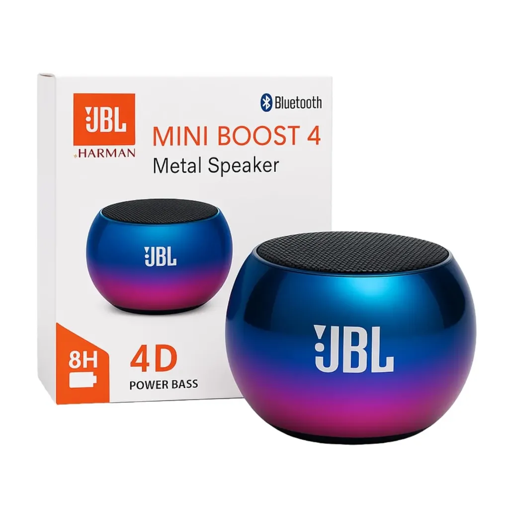 [KBS-1520] JBL Mini Boost 4 Bluetooth Metal Speaker