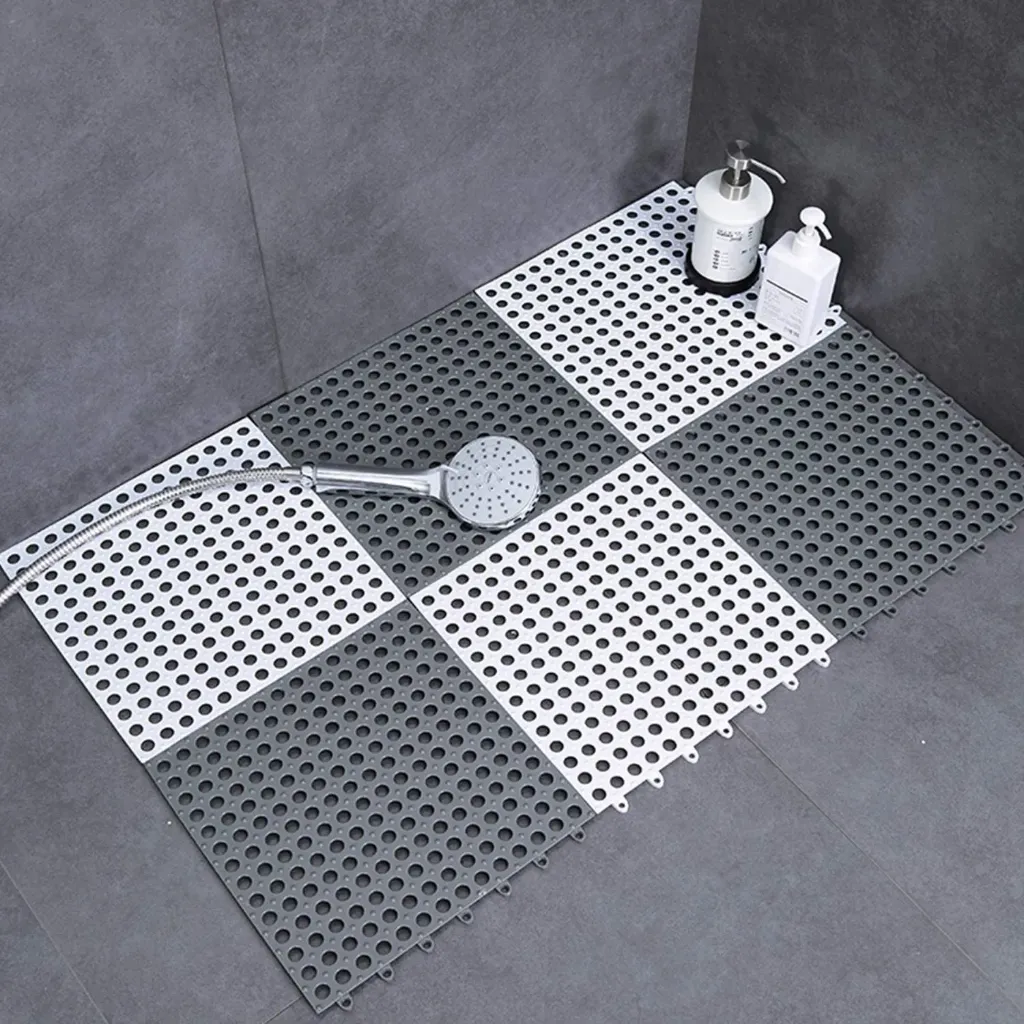 [KBS-1545] Rubber Bathroom Floor Tiles Mat 30×30 cm