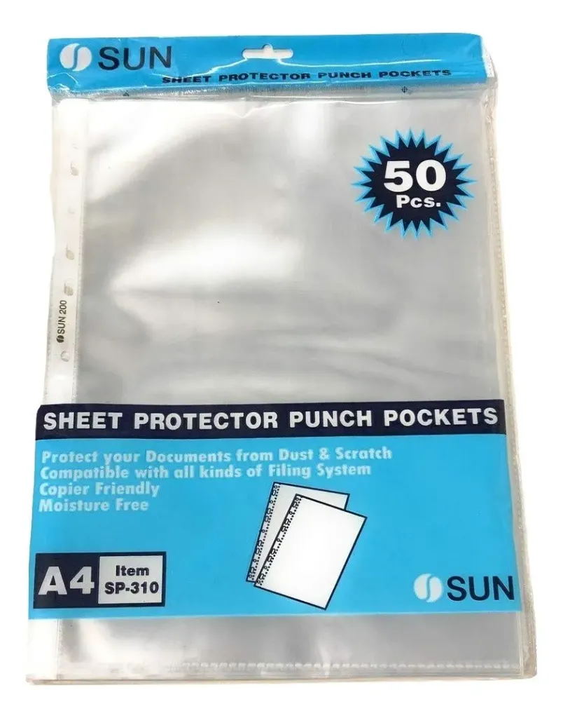Paper Sheet Protector A4 Size