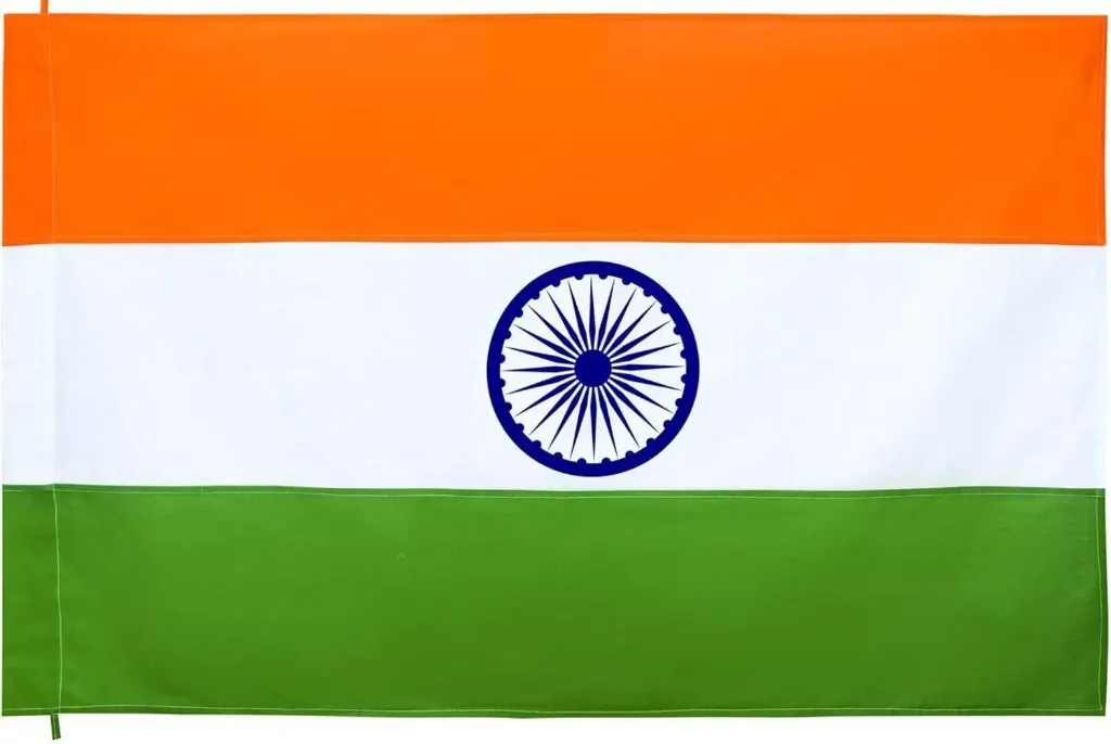 Indian Flag - Cloth (Approx 24X36 inch)