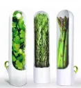 Fresh Herb Keeper | Airtight BPA-Free Herb Storage Container for Refrigerator | Transparent Design for Coriander, Mint & Parsley (Pack of 1)