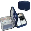 Electronics Organizer Storage Bag | Travel Carrying Case for Cables, Charger, Power Bank, Mouse, SSD & HDD