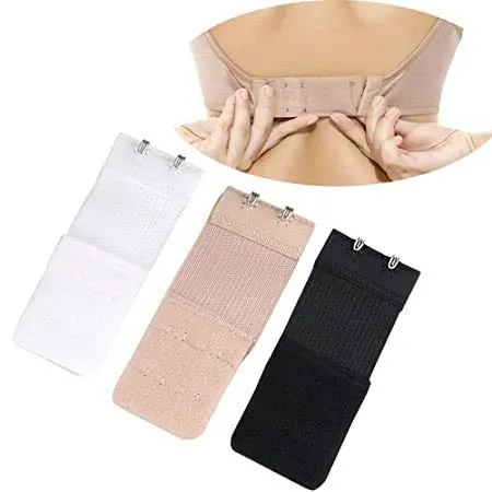 [KBS-1611] Bra Hook Extender for Women & Girls | Increase Band Length for Comfort | Assorted Color | 1 Pc